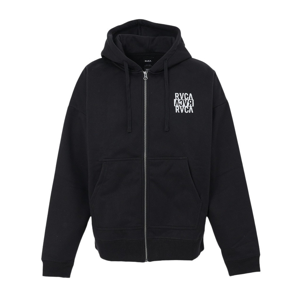 ルーカ（RVCA）（メンズ）NEW STCK ジップ WRWB フーディ BF042017 BLK