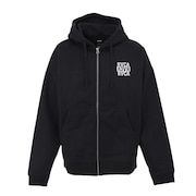(メンズ)NEW STCK ジップ WRWB フーディ BF042017 BLK