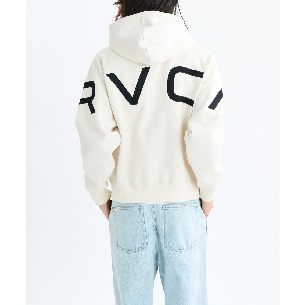 ルーカ（RVCA）（メンズ）ARCH BACK SIDE ジップフーディー BF042019 ANW