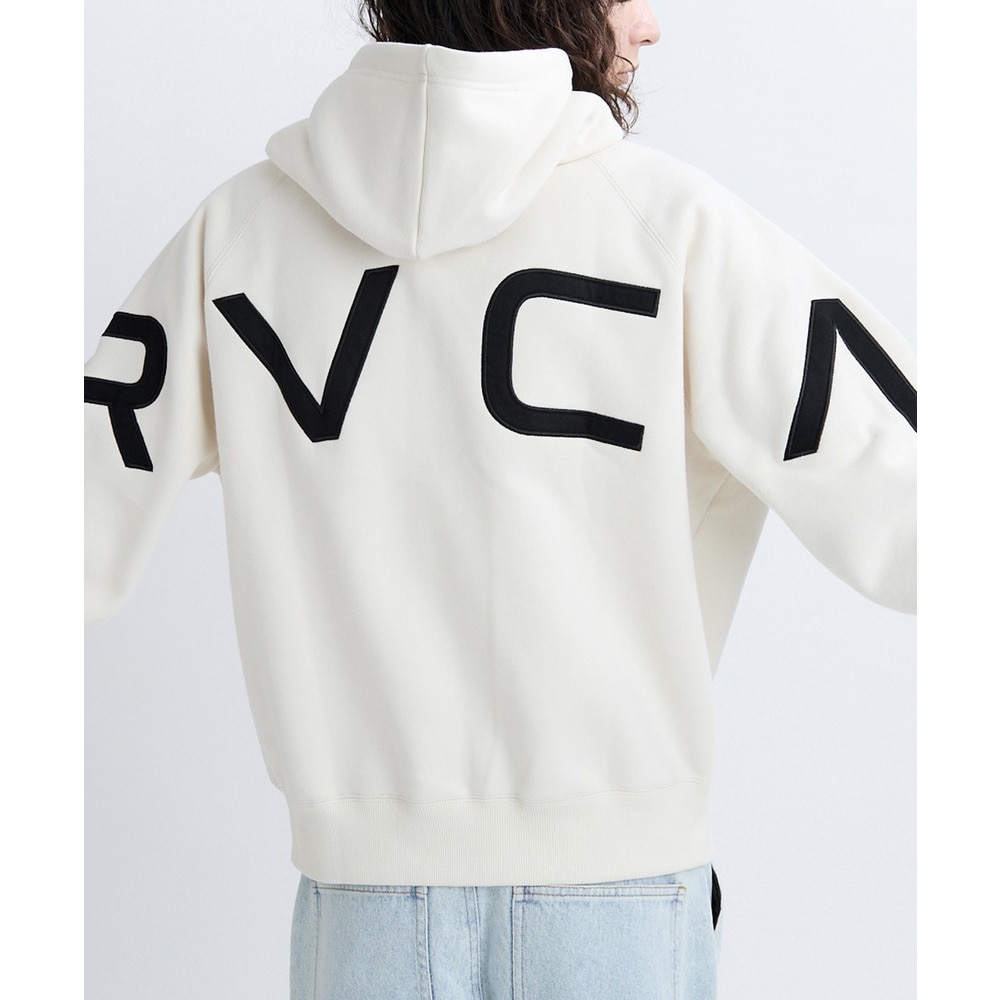 ルーカ（RVCA）（メンズ）ARCH BACK SIDE ジップフーディー BF042019 ANW
