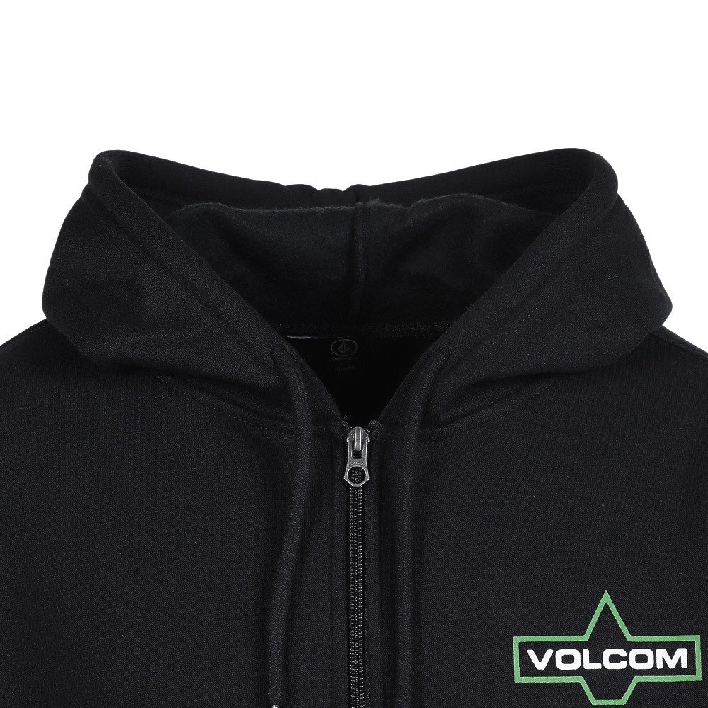 ボルコム（Volcom）（メンズ）ROUNDABOUT ジップパーカー A4802401-BLK