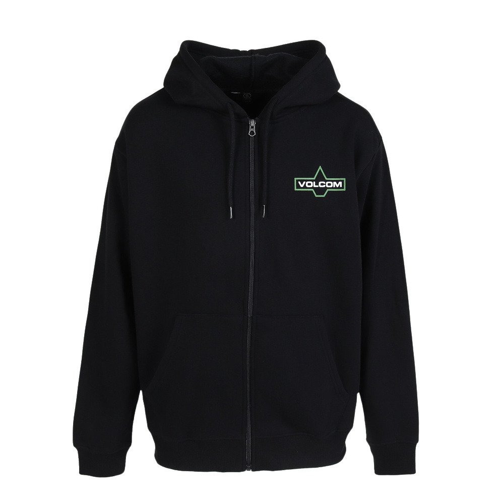 ボルコム（Volcom）（メンズ）ROUNDABOUT ジップパーカー A4802401-BLK