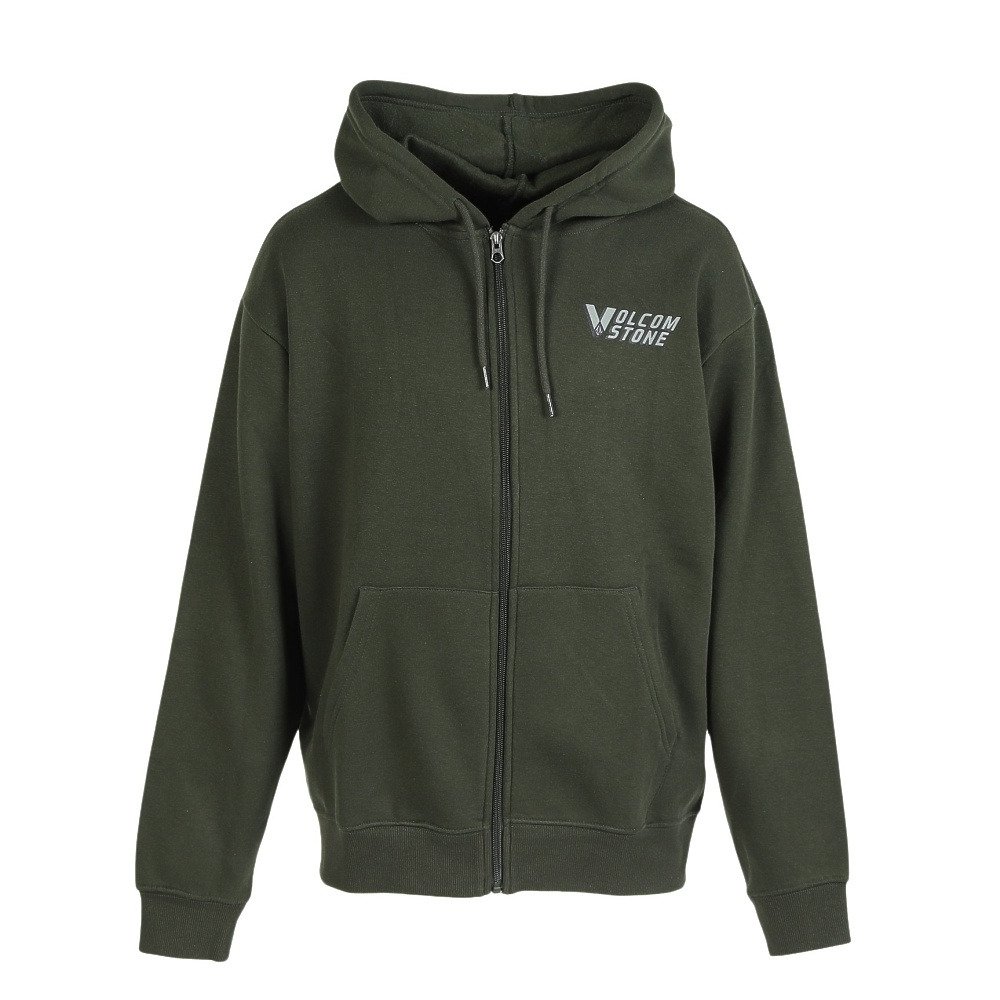 ボルコム（Volcom）（メンズ）ROUNDABOUT ジップパーカー A4802401-GRN