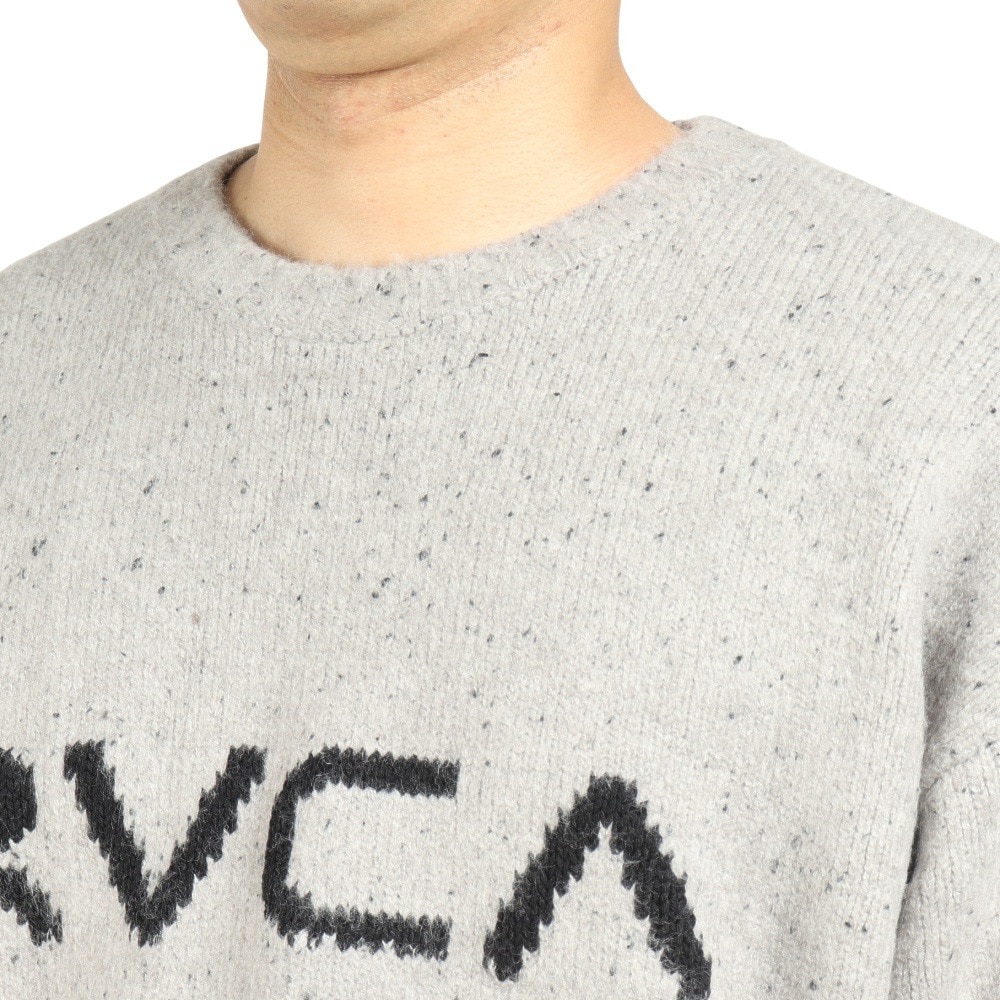 ルーカ（RVCA）（メンズ）BIG RVCA KNIT セーター BC042090 GRY★★★