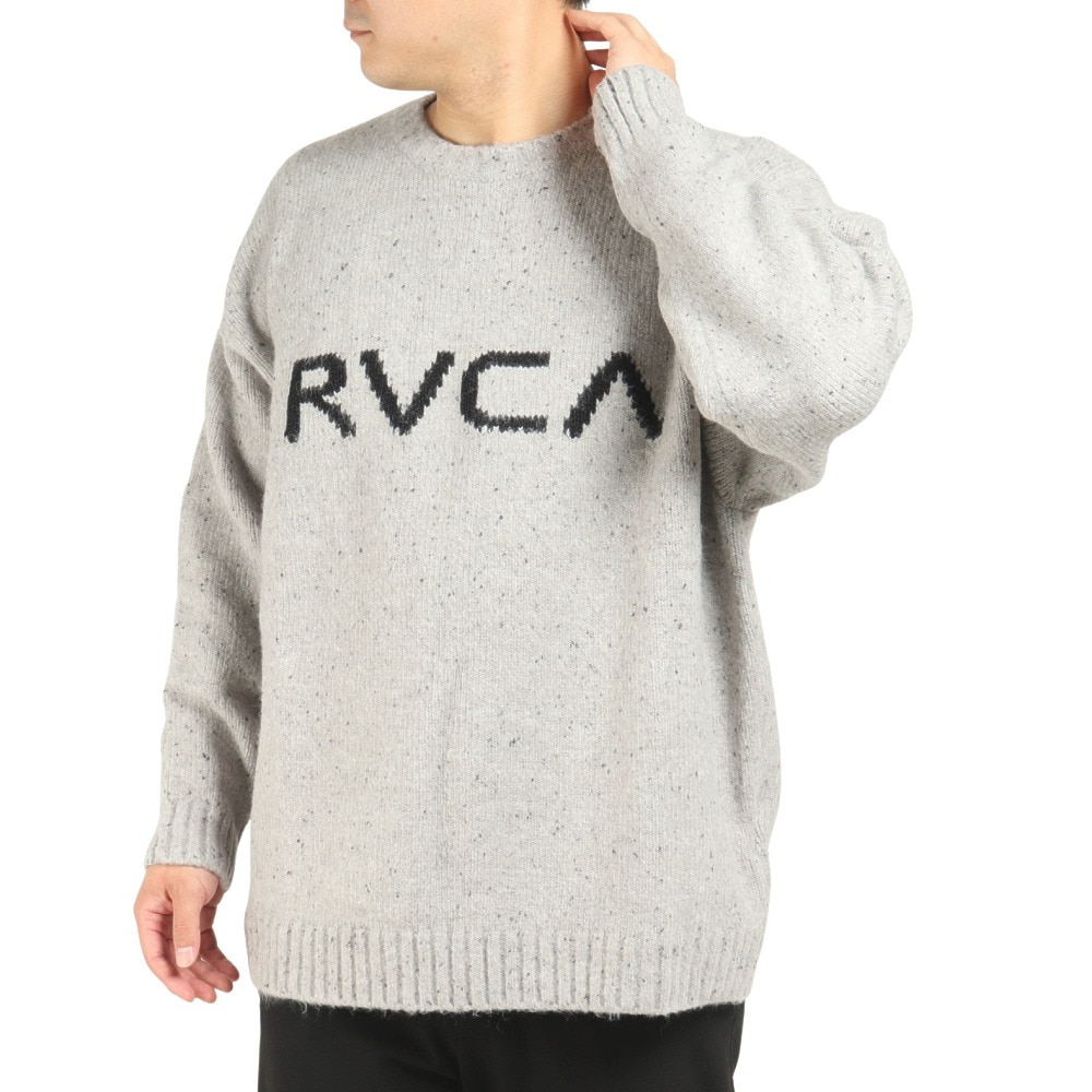 ルーカ（RVCA）（メンズ）BIG RVCA KNIT セーター BC042090 GRY