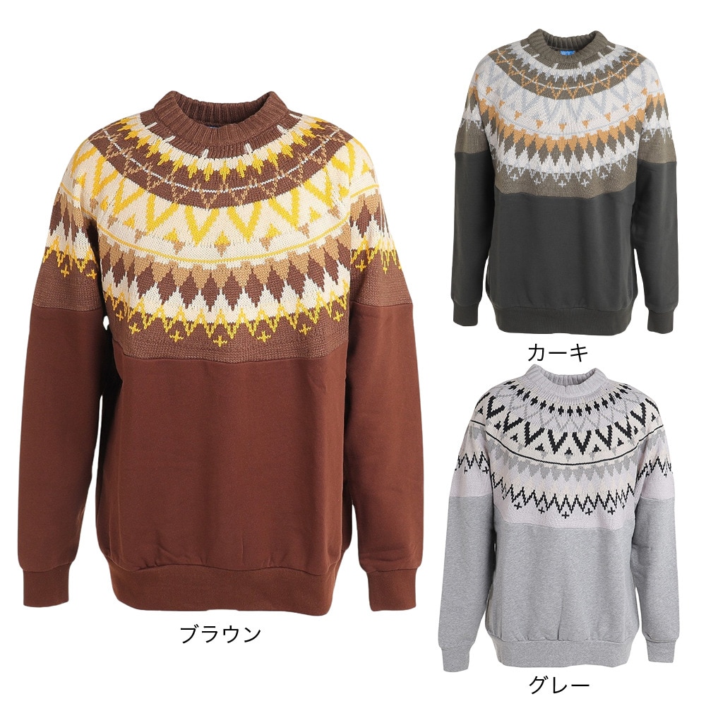 オーシャンパシフィック（Ocean Pacific）（メンズ）ノルディック柄ニット セーター スウェット 533152KHA