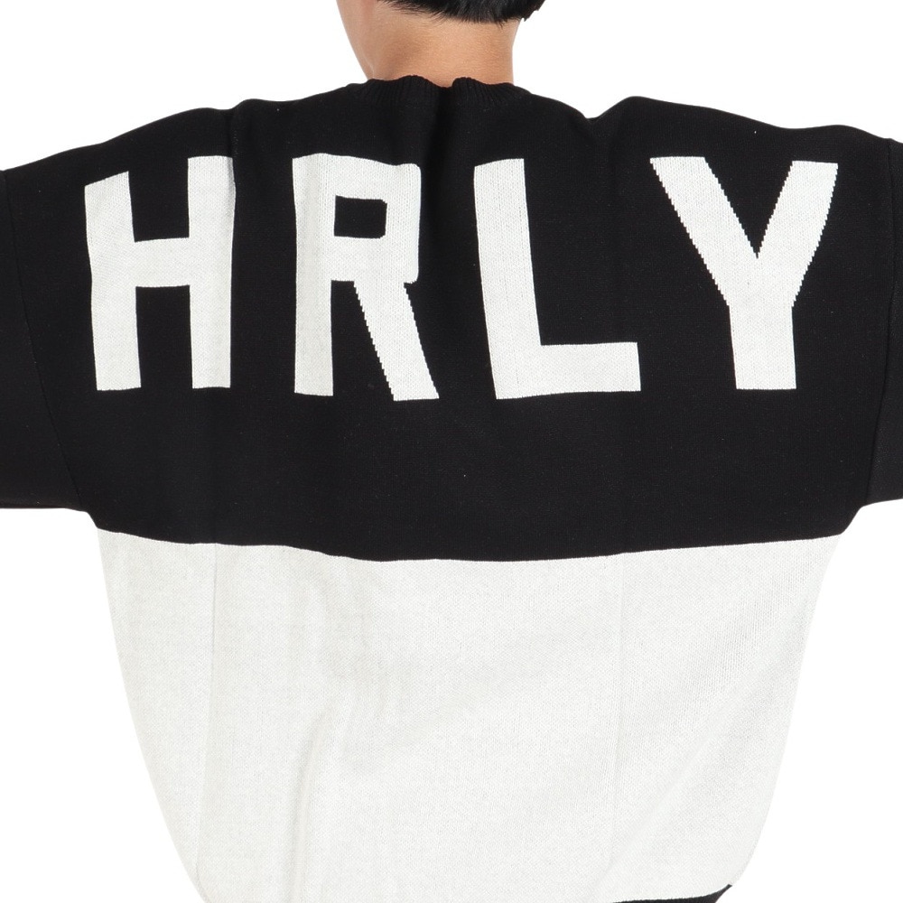 ハーレー（HURLEY）（メンズ）オーバーサイズ HRLY クルースウェット MSW2312029-BLK