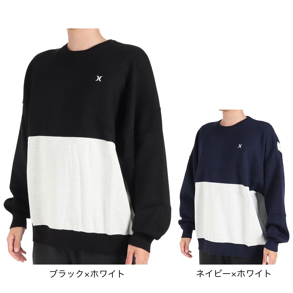 ハーレー（HURLEY）（メンズ）オーバーサイズ HRLY クルースウェット MSW2312029-BLK