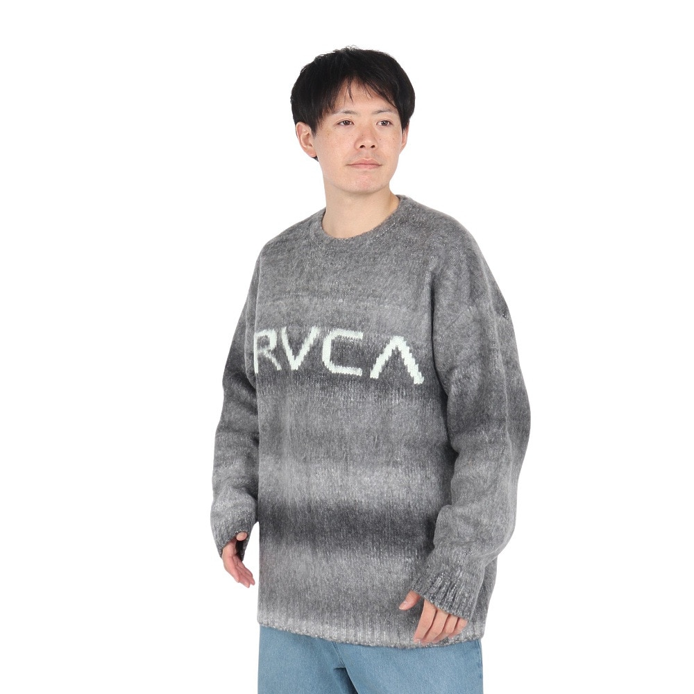 ルーカ（RVCA）（メンズ）BIG RVCA KNIT セーター BE042651 BLK