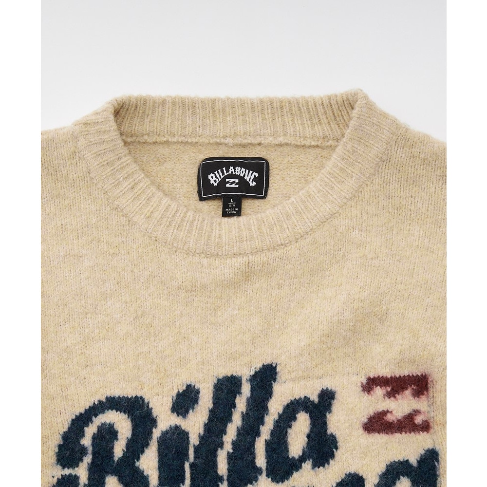 ビラボン（BILLABONG）（メンズ）クルーネック トップス BF012601 CRM