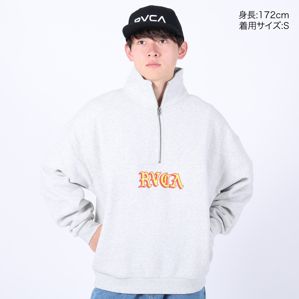 ルーカ（RVCA）（メンズ）SCRIPT ZIP トレーナー BD042156 ATH