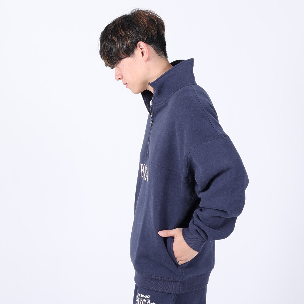 ルーカ（RVCA）（メンズ）SCRIPT ZIP トレーナー BD042156 MLB