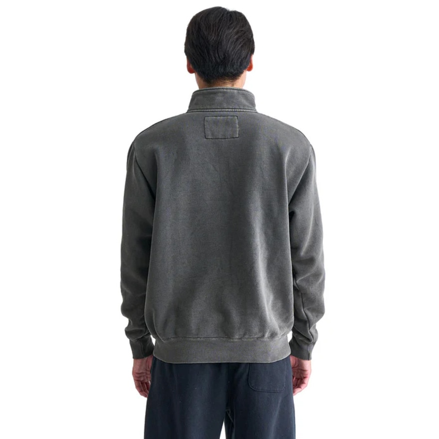 クイックシルバー（Quiksilver）（メンズ）PALM SCRIPT ハーフジップスウェット 24FWQZP244061BRN