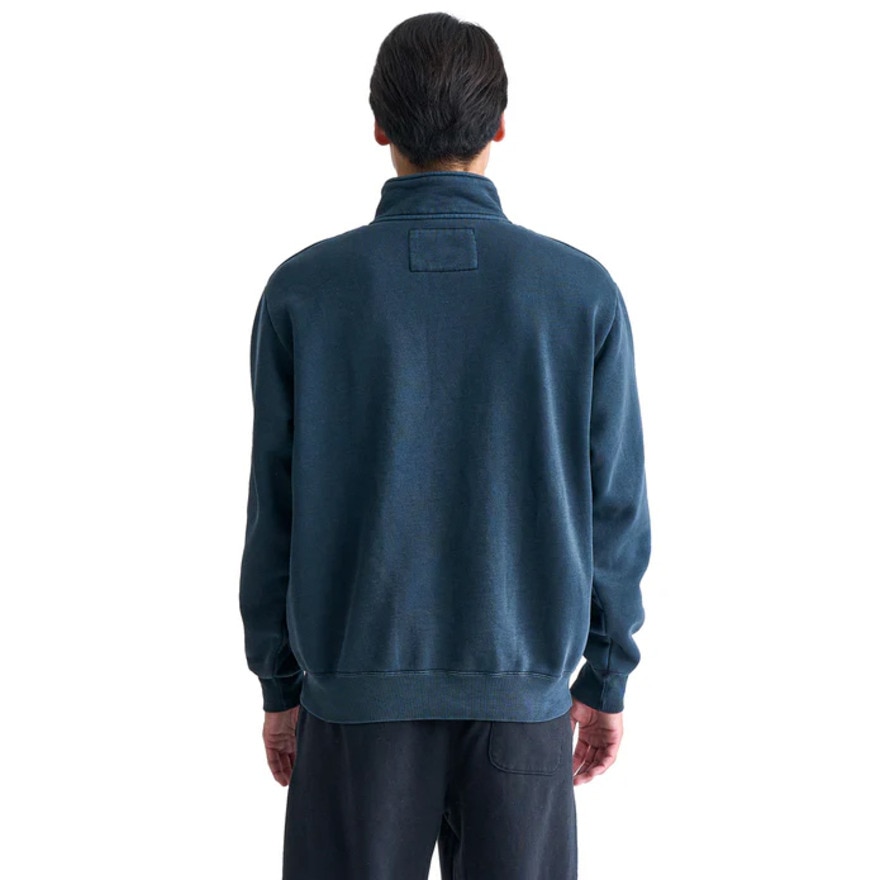 クイックシルバー（Quiksilver）（メンズ）PALM SCRIPT ハーフジップスウェット 24FWQZP244061NVY