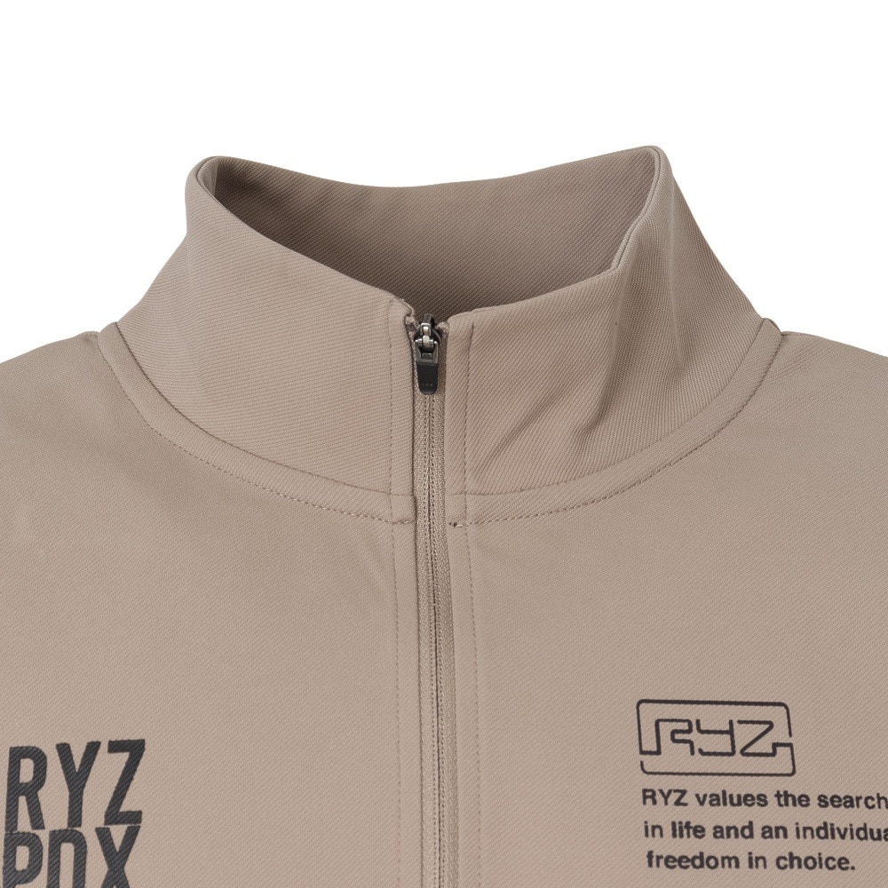 ライズ（RYZ）（メンズ）FTX ハーフジップジャケット RZ10CD25FW0008 SBEG