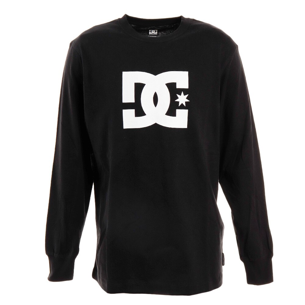 Tシャツ メンズ 長袖 19 STAR クルーネック ロゴ 19FW5425J924BLK