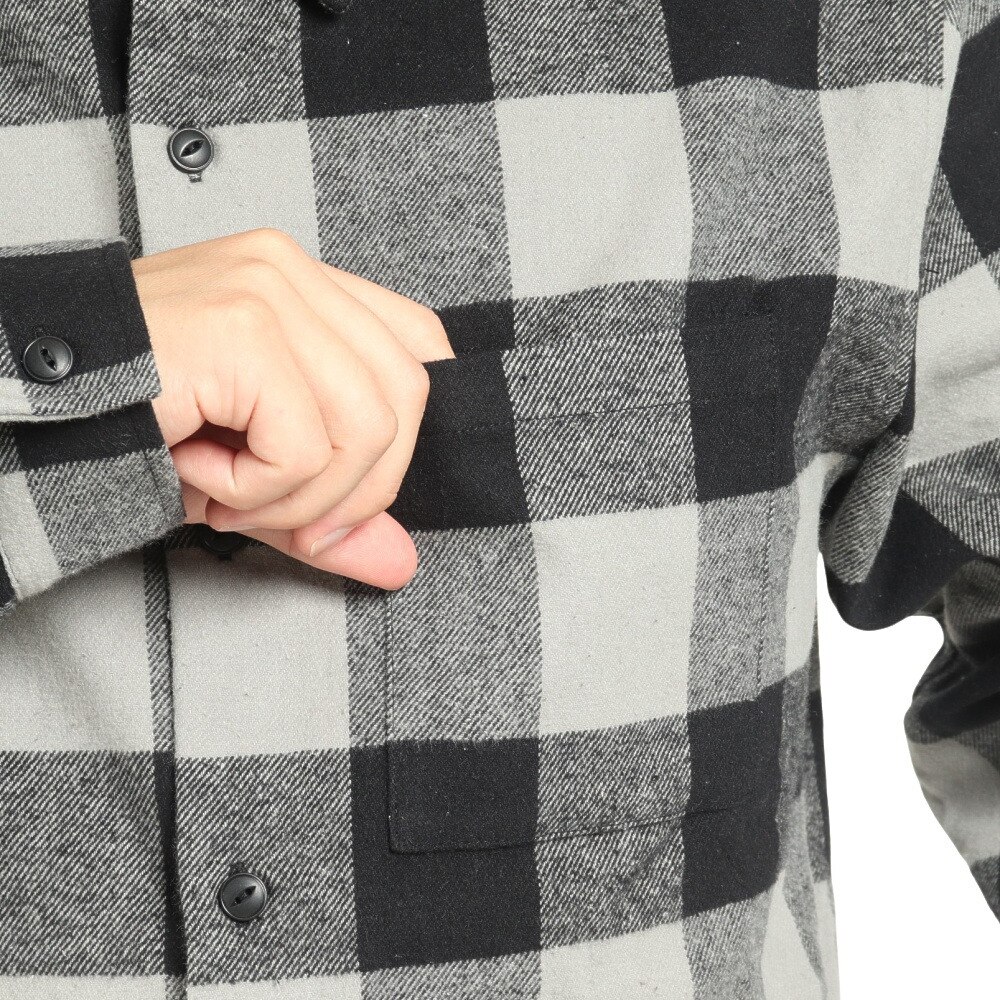 96％以上節約 RVCA SHIRT ロングスリーブシャツ BC042142 Mサイズ 