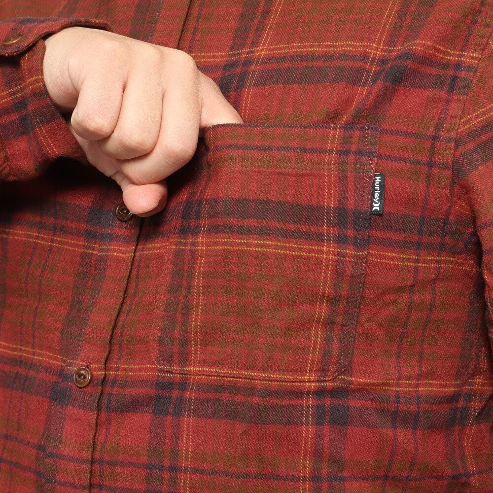 ハーレー（HURLEY）（メンズ）PL FLANNEL 長袖シャツ 22 CU1010-H669