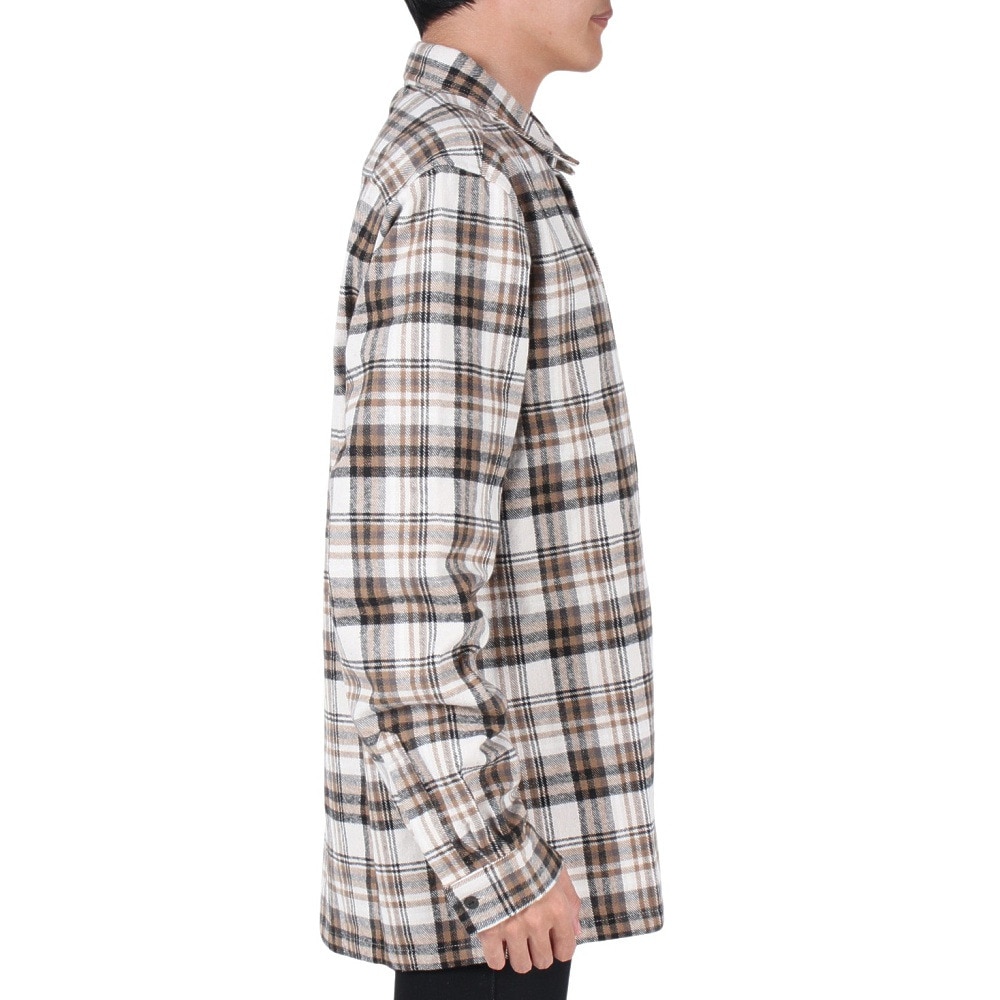 ルーカ（RVCA）（メンズ）PRINT SHIRT ジャケット BD042146 BLK