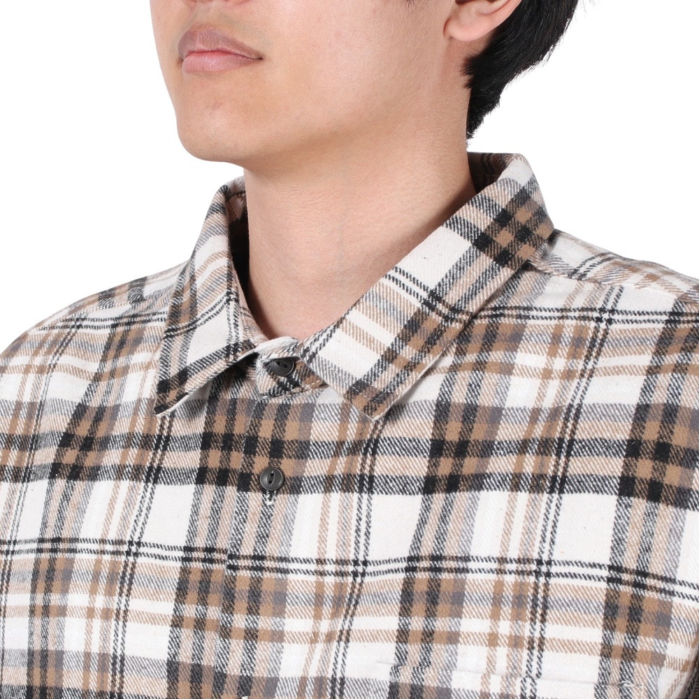 ルーカ（RVCA）（メンズ）PRINT SHIRT ジャケット BD042146 BLK