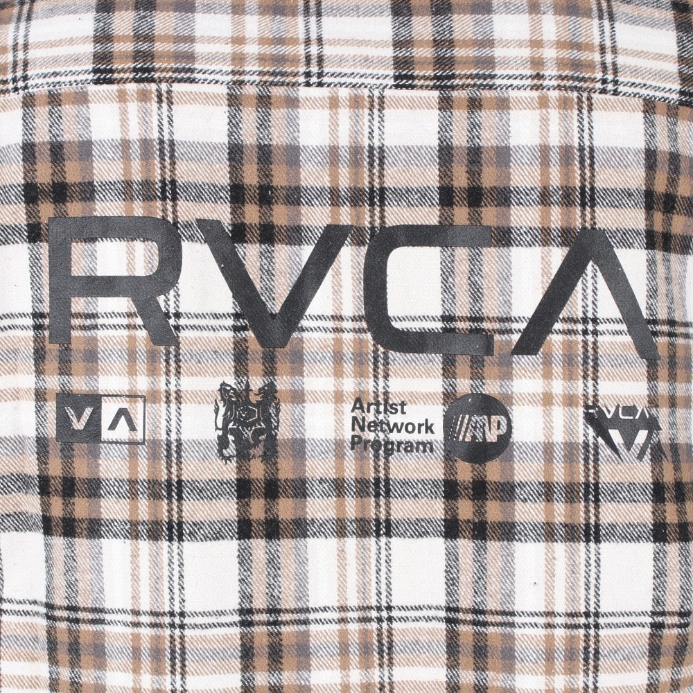 ルーカ（RVCA）（メンズ）PRINT SHIRT ジャケット BD042146 BLK