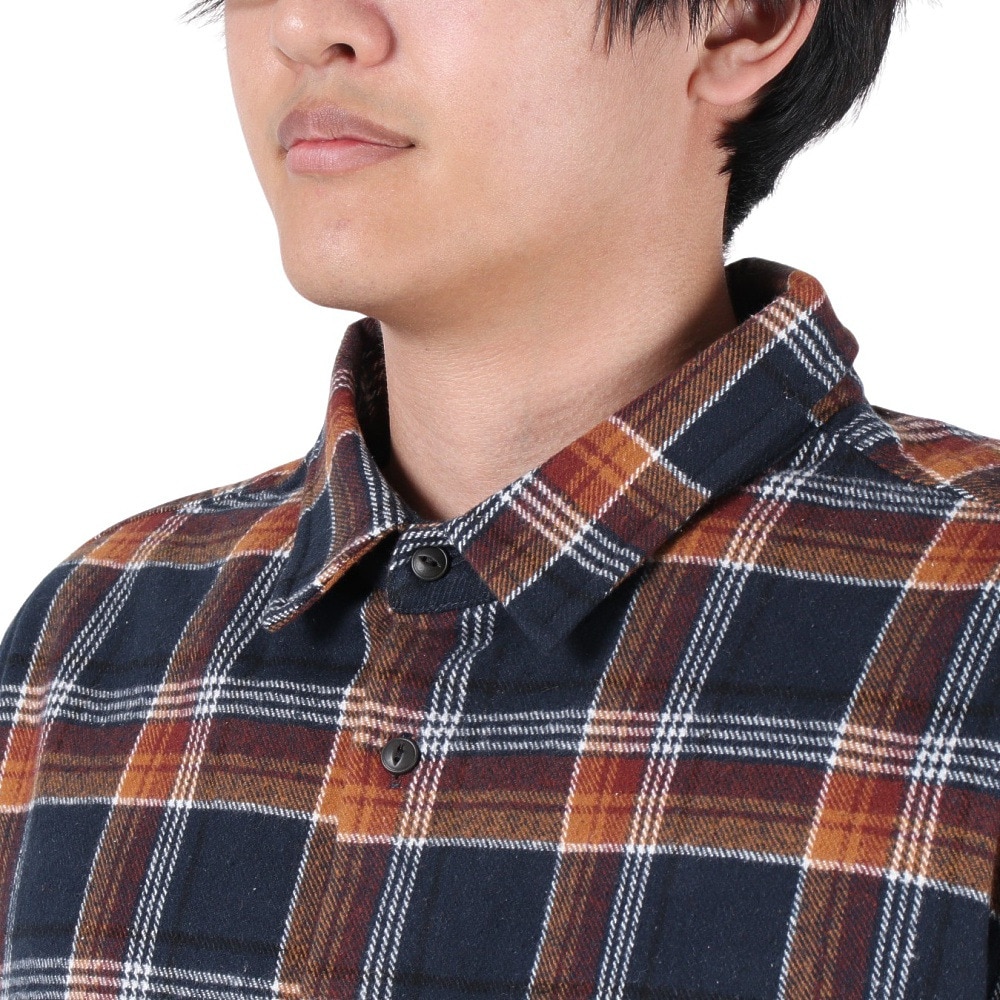 ルーカ（RVCA）（メンズ）PRINT SHIRT ジャケット BD042146 NVY
