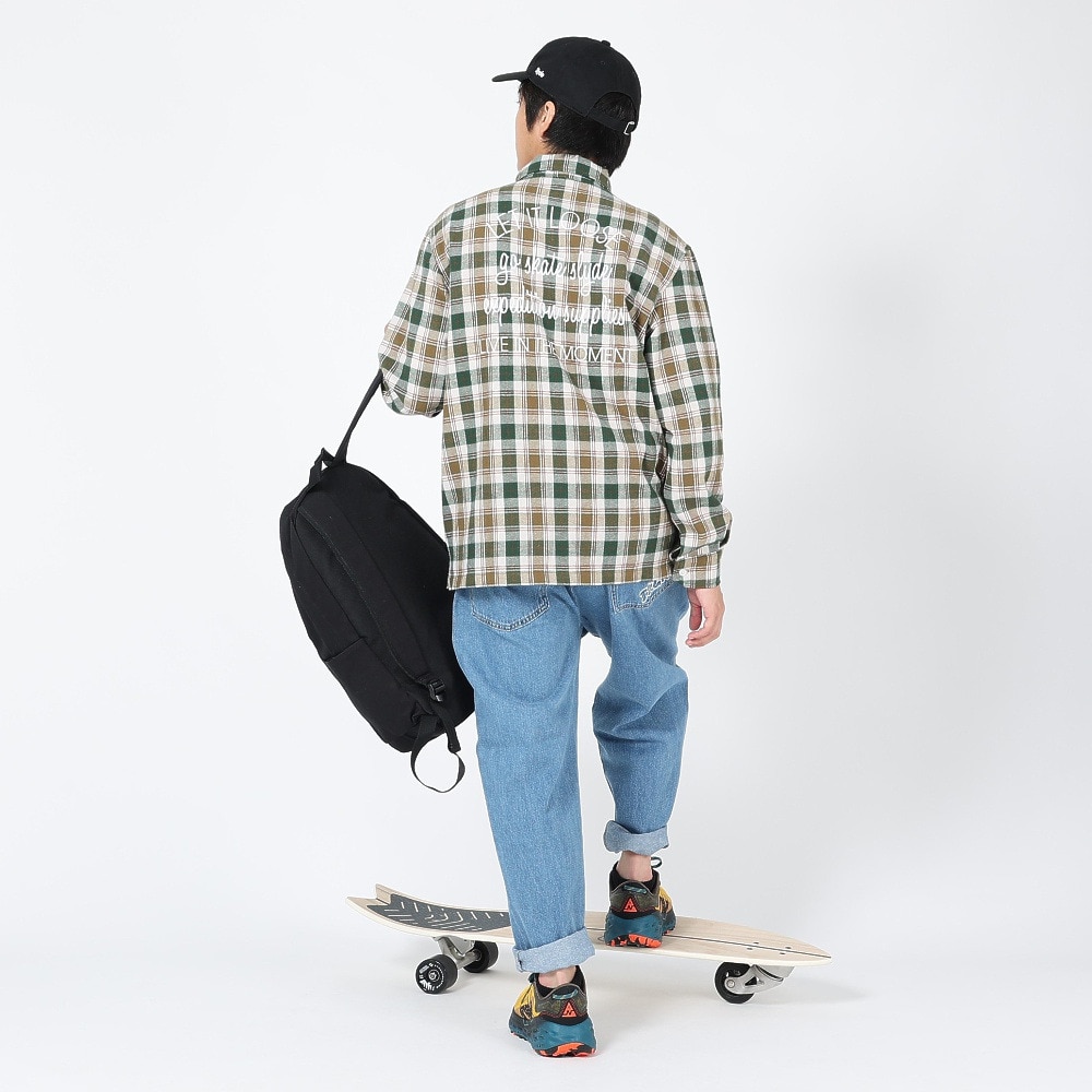 スライド（SLYDE）（メンズ）FLANNEL EMB シャツ SL23FWM-APP001KHK