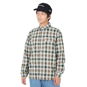 スライド（SLYDE）（メンズ）FLANNEL EMB シャツ SL23FWM-APP001KHK