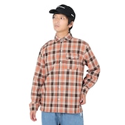 スライド（SLYDE）（メンズ）FLANNEL EMB シャツ SL23FWM-APP001ORG