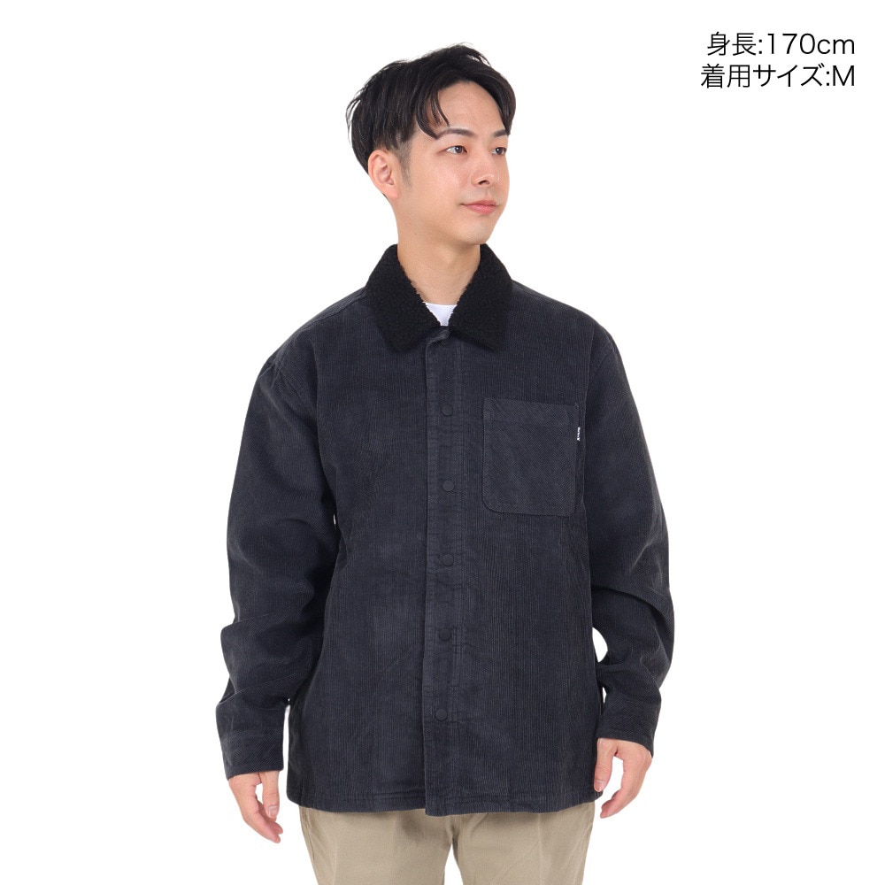 ハーレー（HURLEY）（メンズ）BIXBY CORD SHERPA LINED 長袖シャツ 23MVS0005410-H006