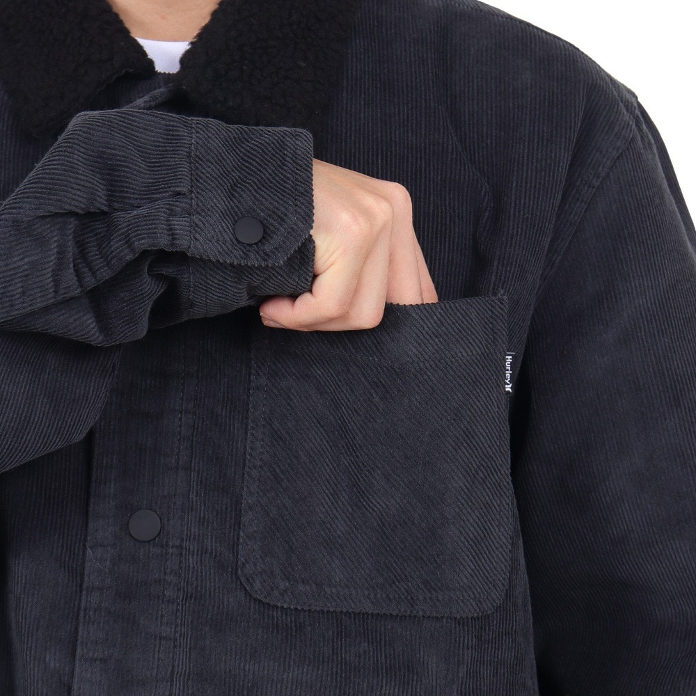 ハーレー（HURLEY）（メンズ）BIXBY CORD SHERPA LINED 長袖シャツ 23MVS0005410-H006