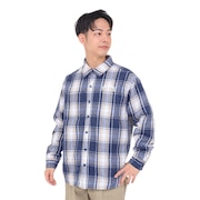 (メンズ)QUILTED フランネルシャツ 23MWV2200003-DBLE
