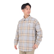 (メンズ)QUILTED フランネルシャツ 23MWV2200003-GRY