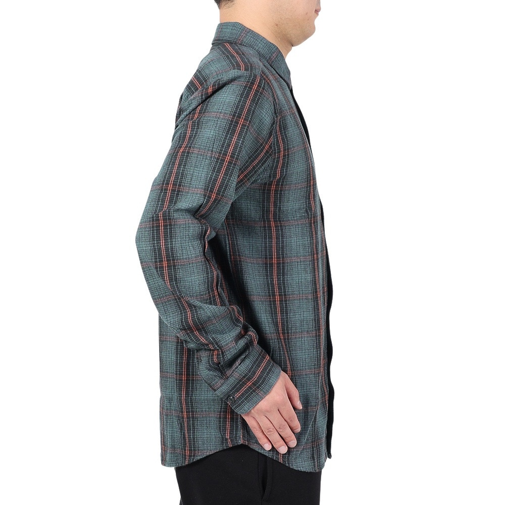 ボルコム（Volcom）（メンズ）ヘビー ツイルズ フランネル 長袖シャツ 23A0542301 DST