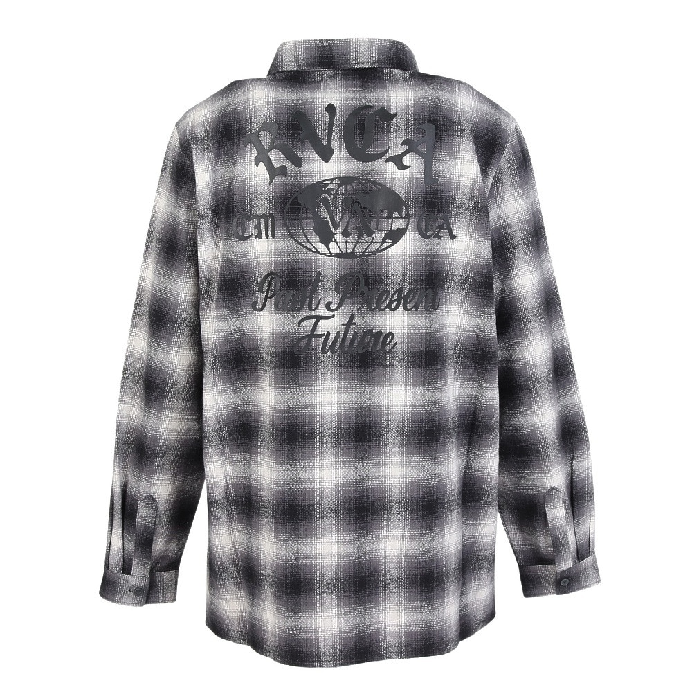 ルーカ（RVCA）（メンズ）WOLD WIDE 長袖シャツ BF042101 BLK