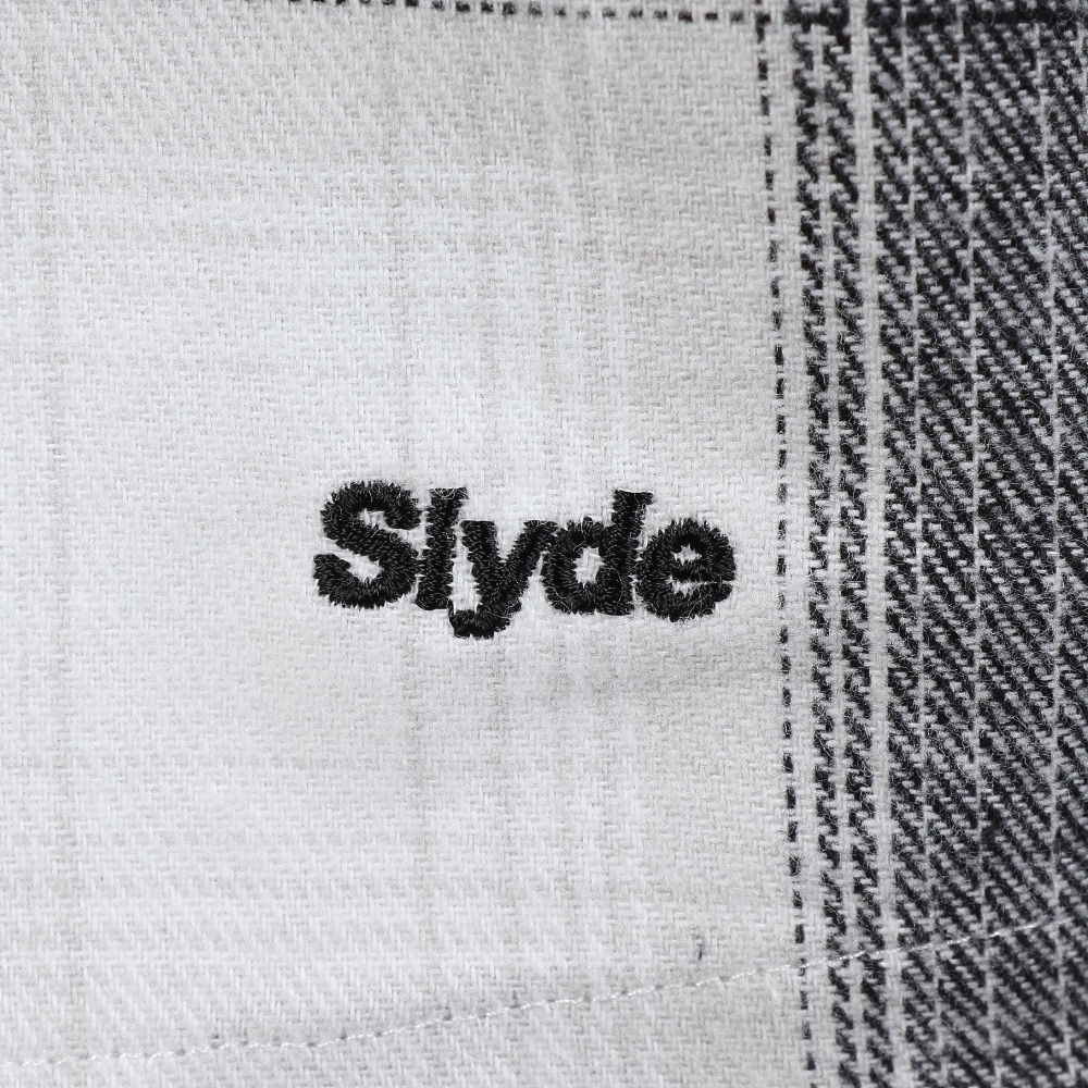 スライド（SLYDE）（メンズ）フランネルシャツ SL25FWM-APP005WHT