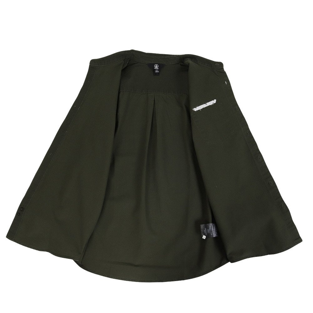 ボルコム（Volcom）（メンズ）BUFFALO PARK 長袖シャツ A0502400-GRN