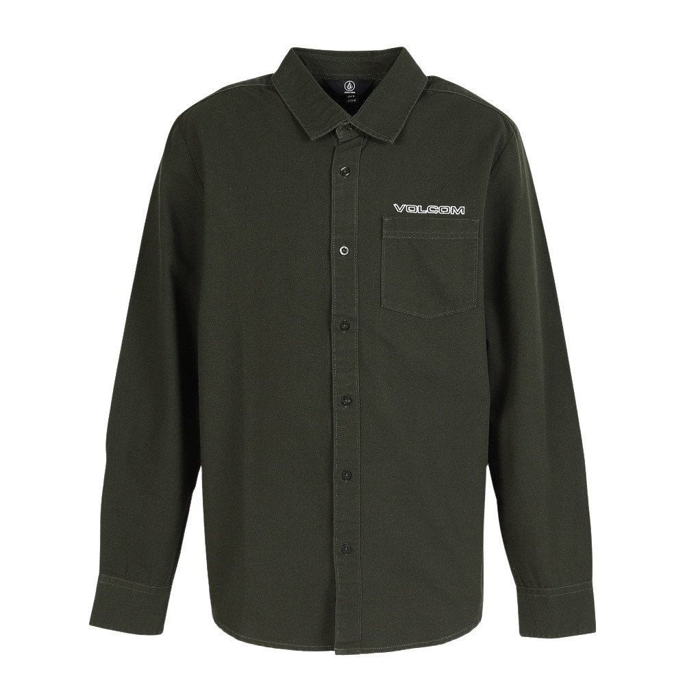 ボルコム（Volcom）（メンズ）BUFFALO PARK 長袖シャツ A0502400-GRN