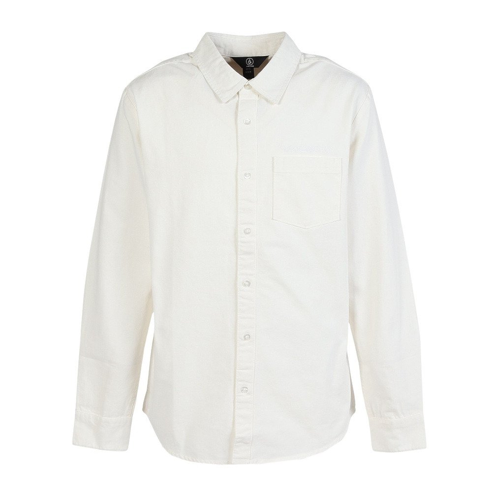 ボルコム（Volcom）（メンズ）BUFFALO PARK 長袖シャツ A0502400-O.WHT