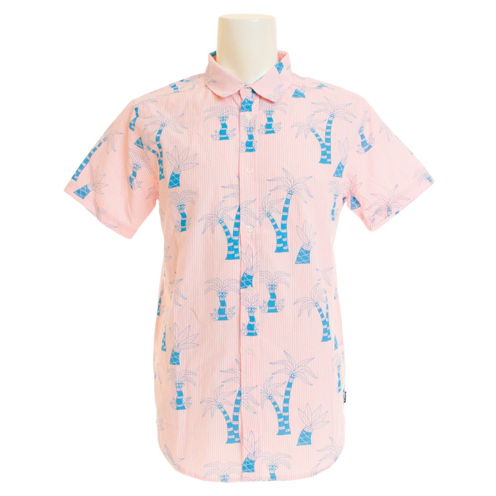  メンズ シャツ LIU WONG PALMS 半袖 AJ041131 ACP オンライン価格