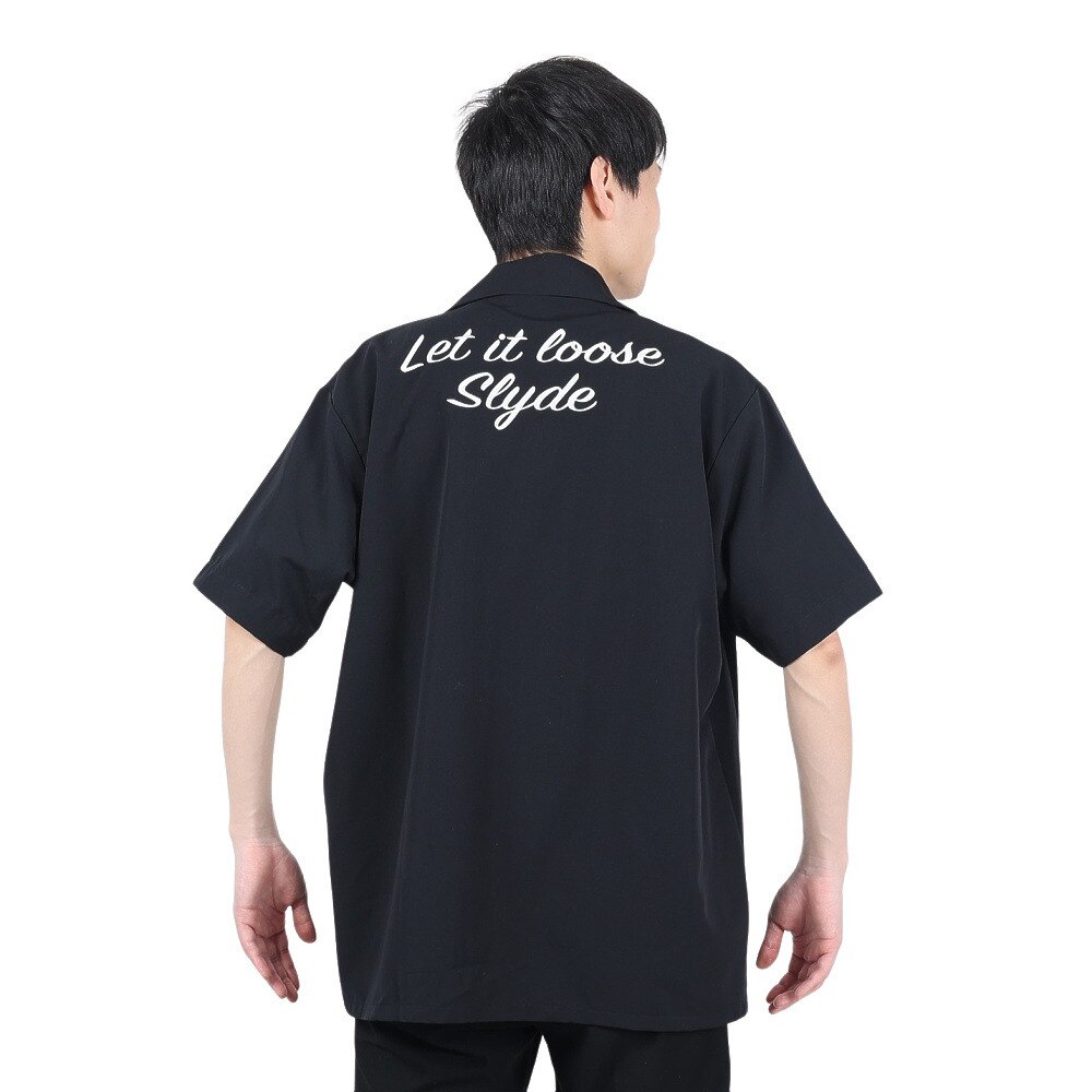 SLYDE（SLYDE）（メンズ）BOWLING シャツ 22SS SLYM001-BLK
