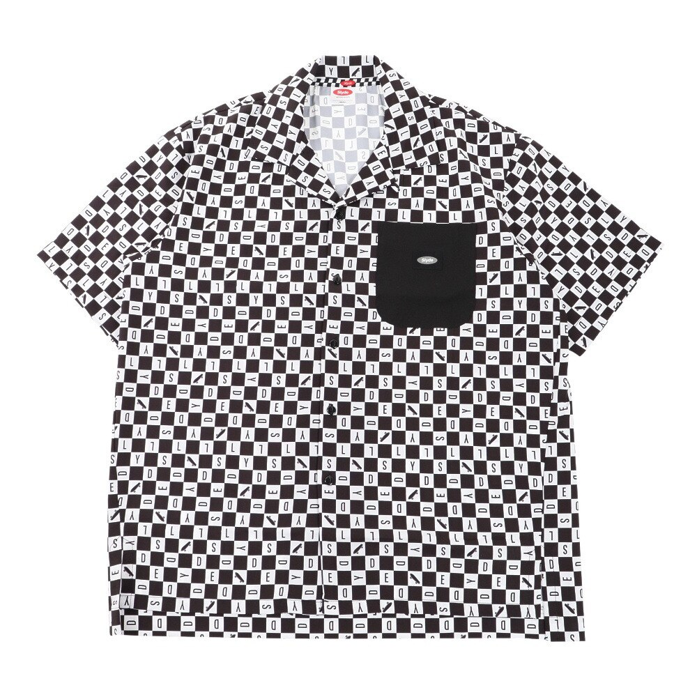 SLYDE（SLYDE）（メンズ）オープンカラーシャツ 22SS SLYM014-BKWH