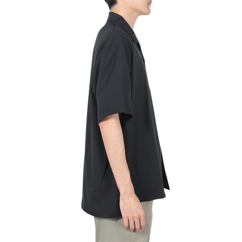 SLYDE（SLYDE）（メンズ）オープンカラーシャツ 22SS SLYM014-BLK