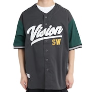 VISION(メンズ)VISIONベースボール半袖シャツ 2505042-02 CHA