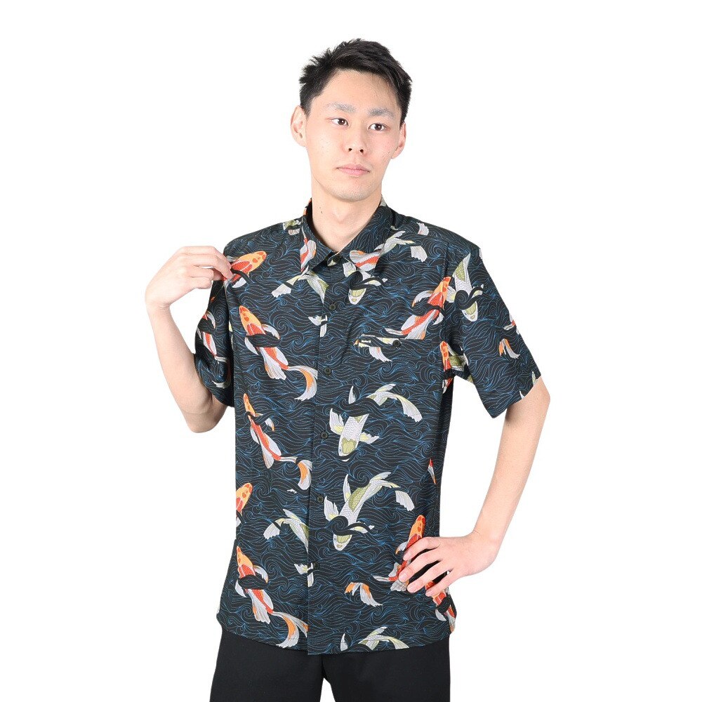 ハーレー（HURLEY）（メンズ）PHANTOM SHIRT KOI 半袖シャツ 22 DA4191-011 スポーツ用品はスーパースポーツゼビオ