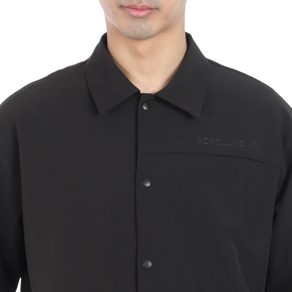 ライズ（RYZ）（メンズ）半袖シャツ RZ10EG24SS0008 BLK