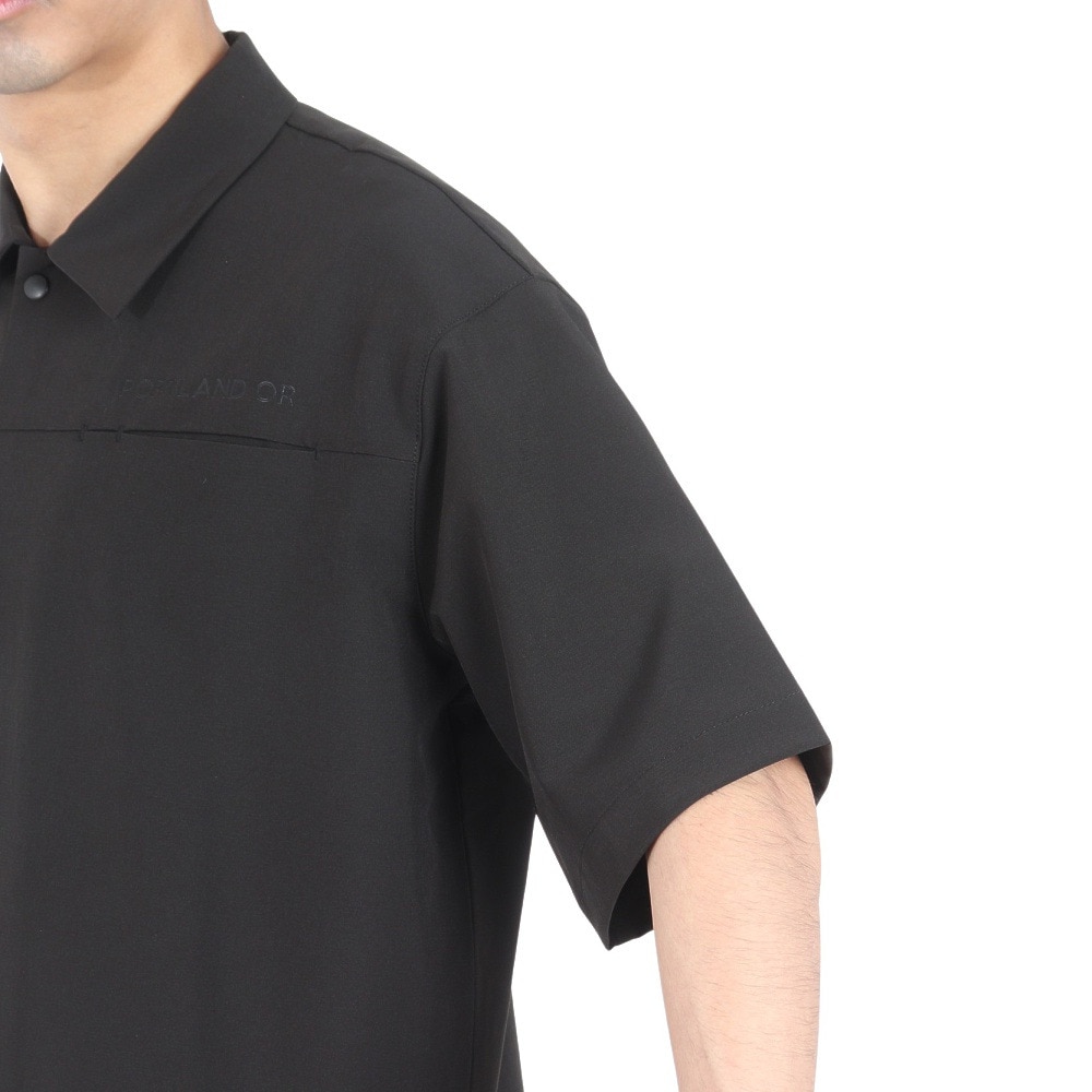 ライズ（RYZ）（メンズ）半袖シャツ RZ10EG24SS0008 BLK