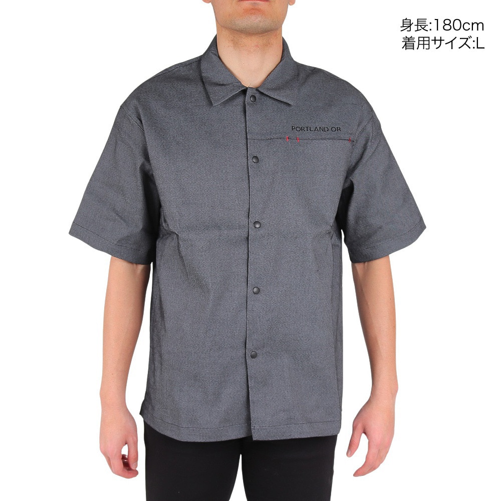 ライズ（RYZ）（メンズ）MFX D 半袖シャツ RZ10EG24SS0009 BLK