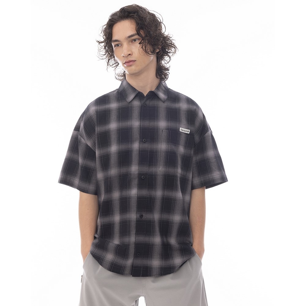 エレメント（ELEMENT）（メンズ）OMBRE 半袖シャツ BF021106 FBK