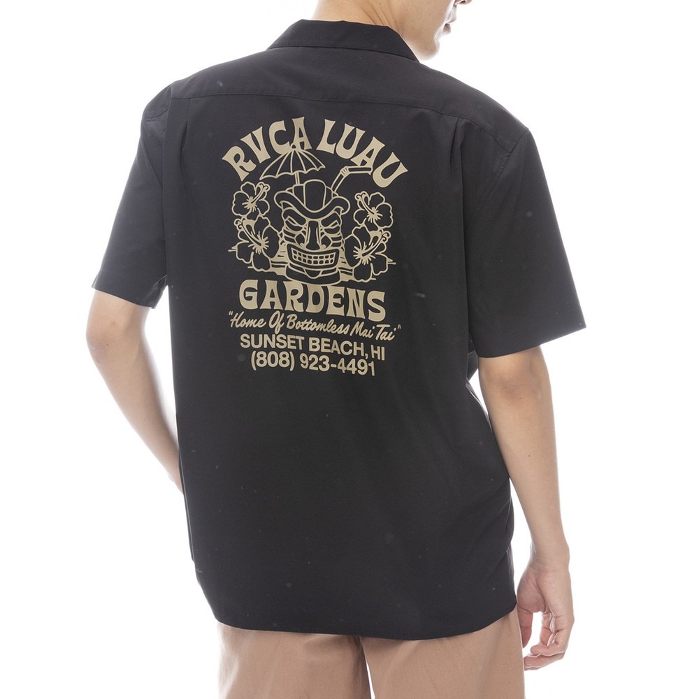 ルーカ（RVCA）（メンズ）GARDENS シャツ BF041181 BLK